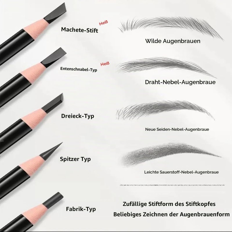 Waterproof Eyebrow Pencils, Microblading Eyebrow Pencil, Kit Permanent Eye Brow