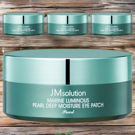 JM Solution Dark Circle Eye Patch Set Eye Area Treatment Blue Light Marine Pearl Deep Moisture Eye Patch Pearl 4 Pieces 90g 60 Pieces / 제이엠솔루션 다크서클 아이 패치 세트 눈가 트리트먼트 청광 마린 진주 딥 모이스처 아이패치 펄 4개 90g 60개입