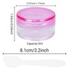 Travel Sample Pots Empty Cosmetic Jars 5ml Clear Cream Container