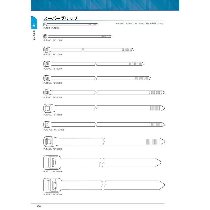 Panduit PLT Series Super Grip Nylon Cable Ties, for Electrical