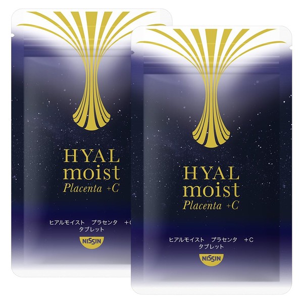 Nissin Foods Hyal Moist Placenta +C Tablet, 120 Tablets x