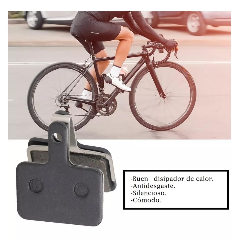 Vmingo Balata Bicicleta para Bici Universal Pastillas Freno Disco Reemplazo
