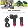 1Pair 10 Inch Electric Scooter Throttle Grip Handlebar Twist Throttle