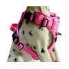 Cutesy Pet Adjustable Dog Harness | Pink Polka Dots (Medium)