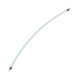 PTFE Water Tube for Delonghi Cappuccino & Espresso Coffee Machine L=150/190/270mm with Orings Di2-De4 2 Bushes Pipe Accessory (Lenth = 190mm)