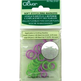 Clover Soft Stitch Ring Markers