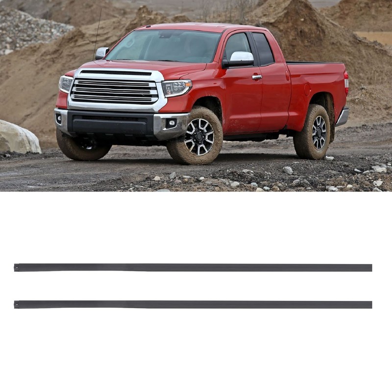 1 Pair Roof Molding Drip Weatherstrip 75551 0C050 Flexible Rubber