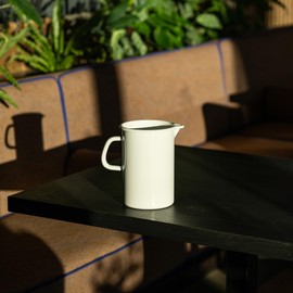 Riess 2176-033 Jug 12 cm, 2 L, White, Enamel, LWH 19.6 x 13.6 x 18.7, Weight, Country of Origin Austria