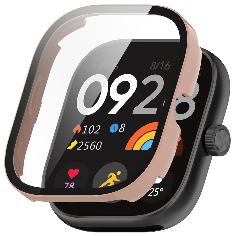 PINHEN for Redmi watch4 Protective Cover, Smart Watch Case, Full
