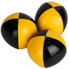 Juggling Balls, Playing Juggling Balls Yellow + Black Soft Professional