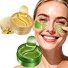 Flouzor - 120PCS Parches de Ojos set,24K Gold Parches Ojos