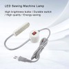 30 LEDs Sewing Machine Light Gooseneck Light Lamp with Magnetic