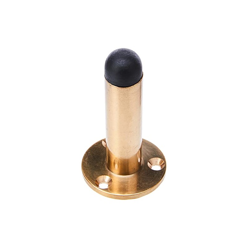 Merriway® BH01611 63mm (2.1/2 inch) Wall Mounted Pillar Door Stop