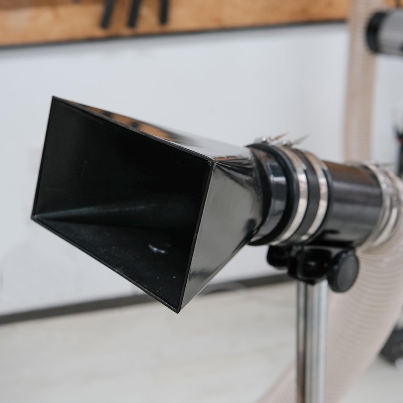 BMWOOD Deluxe Variable Height Dust Extraction Hood with Flexible Rubber