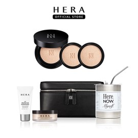 Hera [Planning] NEW Black Cushion Foundation Deluxe SPF34/PA++ 15gx3 (1 main product + 2 refills), 21N1 / 헤라 [기획]NEW 블랙쿠션 파운데이션 디럭스 SPF34/PA++ 15gx3(본품1개+리필2개), 21N1