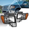 PM PERFORMOTOR Headlights Assembly Compatible with 09-14 Ford F150 Pair