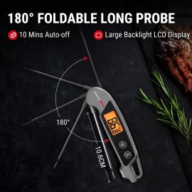 ThermoPro TP603W Digital Meat Thermometer Waterproof Kitchen Food Thermometer
