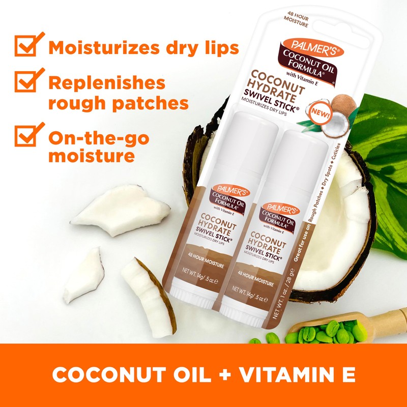 Palmer's Coconut Oil Formula Moisturizing Swivel Stick with Vitamin E,