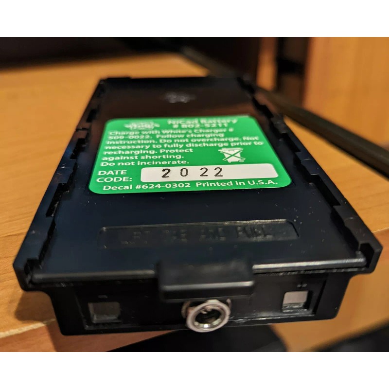 Whites 802-5211 Rechargeable battery for White's Detectors