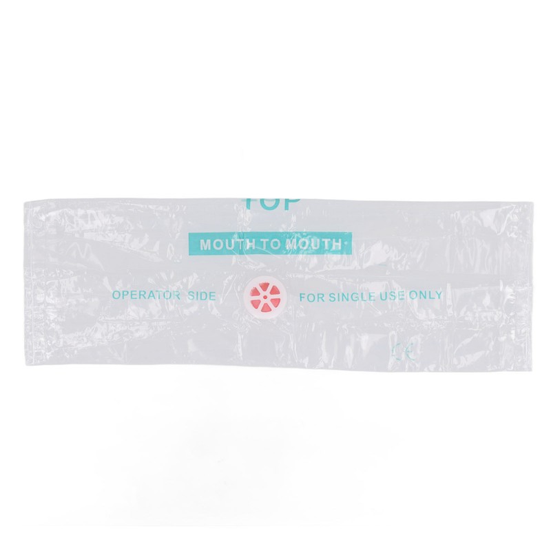 6pcs Cardiopulmonary Resuscitation Face Shield Portable Hygienic Pocket Facial Cover