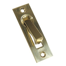 Best 355 Half Turn Handle, 3.0 inches (75 mm), Polished Brass, #355-75-2