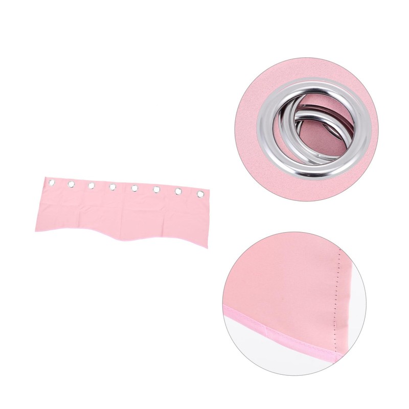 CORHAD Luxurious Home Decor Short Blackout Valance Modern Bedroom Window