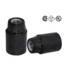 E12 candelabra socket,TWDRTDD Black Keyless Phenolic Candelabra Base Lamp Holder