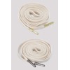 Samcos Shoe Laces, Tips, Metal Fittings, Set of 80, Shoe