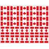 40 Tattoos: Canada Flag, Canadian Party Favors