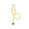 TRAD colour single head stethoscope, yellow colour, lightweight aluminium frame