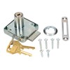 KOTARBAU Furniture Lock 42 x 42 mm Screw-On Lock with