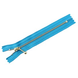 Y.K.K 3G14-8MIX Zipper with Beads, G, 8 Color Set, 5.5 inches (14 cm), 6 Color Set, 6 Colors