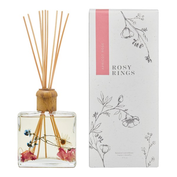 Rosy Rings Botanical Reed Diffuser 13oz - Lasts 6-12 Months