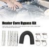 Engine Heater Core Bypass Kit with 5/8in 3/4in Hose Fitting,
