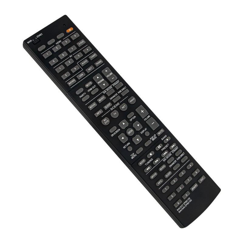 For Yamaha RAV540 ZP60150 Replace Remote for Yamaha Receiver RX-A850