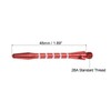 PATIKIL 48mm Dart Shafts, Medium 2BA Thread Aluminum Dart Stems