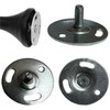 40mm Diameter Replacement Metal Screw Round Base Curtain Pole Fixing