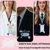 10 Pcs Badge Buddy Pin Holder Horizontal and Vertical Use