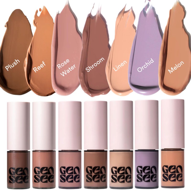 Gen See Mixed Media Matte Liquid Eyeshadow - ROSE WATER,