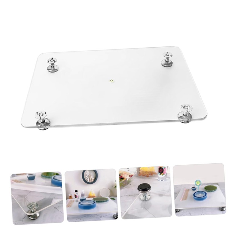 DOITOOL DIY Adjustable Epoxy Resin Leveling Table Versatile Craft Platform