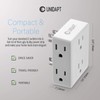 Multi Plug Outlet Splitter, Unidapt Multiple Outlets Extender Adapter with