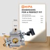 Hipa BR700 Carburetor for Sthil BR600 Backpack Blower Parts ZAMA