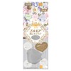 Elmore Skin Mask, Flower, Gray, 24 Pieces