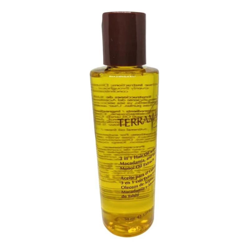 3 Pzs Aceite Para Cabello 3 En 1 Óleo Terramar
