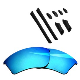 BlazerBuck Anti-salt polarised replacement lenses for Oakley Half Jacket XLJ - Ice blue polarised
