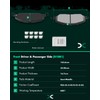 SCITOO D1081-7986 Front Brake Pads Fit For 2005 2006 2007