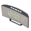 LED Digital Clock 3 Level Brightness Snooze USB Battery Powered