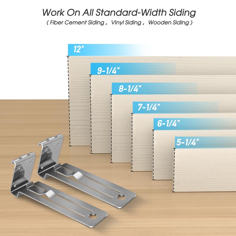 2 Pack Hangers for Hardie Board Siding Tools,5/16-Inch Fiber Cement