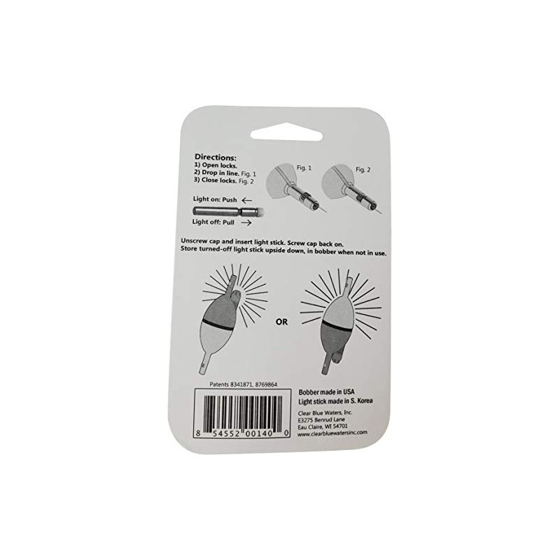 The slip lock lighted bobber