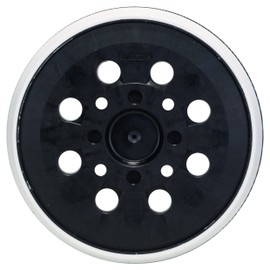 Bosch 1x Sanding Pad (Ø 125 mm, Medium Hard, with Hook and Loop System, Accessories for Random Orbital Sander)